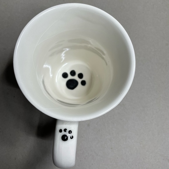 Debby Carmen Faux Paw Productions Basset Hound 4.5 Latte Mug Never Used - Picture 5 of 7